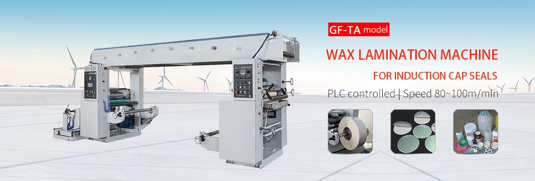 Induction Cap Sealing Liner Wads Hot Melting Wax Laminating Machine